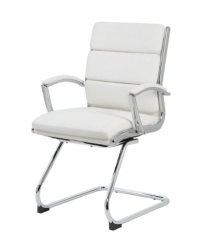 Shop Boss Office Products Executive Mid-back Chair In White