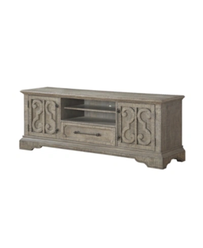 Furniture Acme  Artesia Tv Stand In Salvaged Natural
