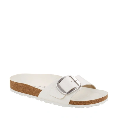 Shop Birkenstock Madrid Big-buckle  Sandal In White