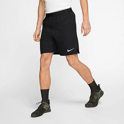 Shop Nike Men's Pro Flex Vent Max Shorts In Black/white