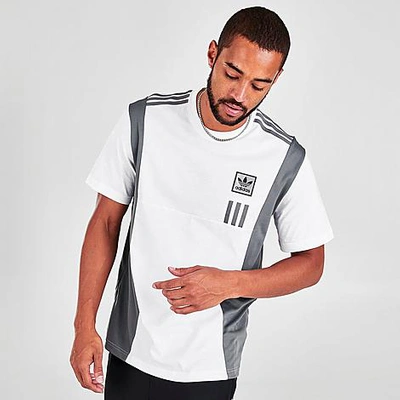 Adidas Originals Adidas Men's Originals Id96 Tech T-shirt In  White/grey/black | ModeSens