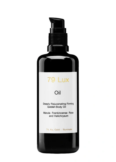 Shop 79 Lux E Deeply Rejuvenating Firming Golden Body Oil 100ml In N/a