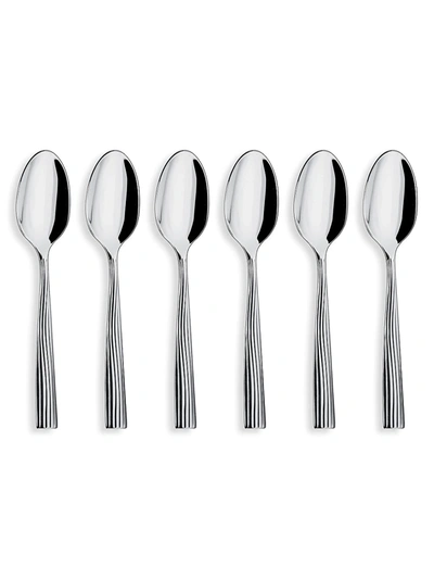 Shop Broggi Sedona 18/10 Stainless Steel Espresso Spoons Set