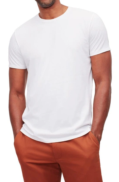 Shop Bonobos Jetsetter Performance T-shirt In White