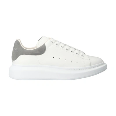 Shop Alexander Mcqueen Oversized Sneakers In White Iron