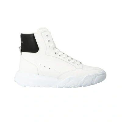 Shop Alexander Mcqueen High-top Sneakers In White Black