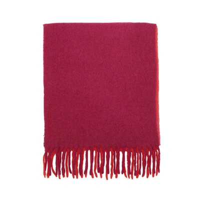 Shop Isabel Marant Firna Scarf In Pink Red