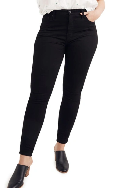 Shop Madewell 10-inch High Rise Skinny Jeans In Carbondale