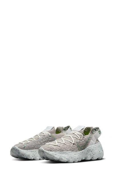 Shop Nike Space Hippie 04 Sneaker In White/ Mean Green/ Photon Dust