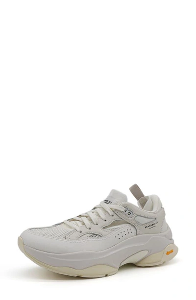 Shop Brandblack Saga Sneaker In White