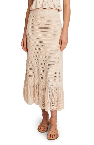 Shop A.l.c Amaya Midi Skirt In Desert Rose