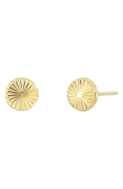 Bony Levy 14k Gold Starburst Stud Earrings In 14k Yellow Gold