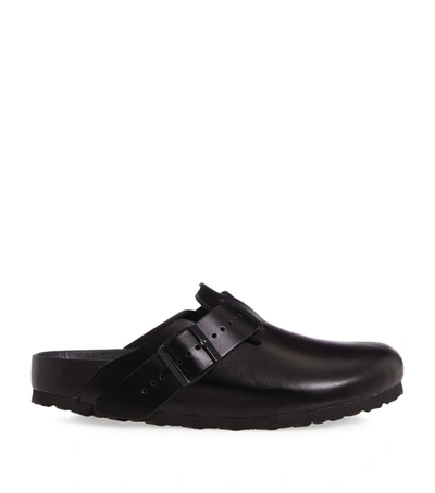 Shop Rick Owens X Birkenstock Boston Sandals In Black