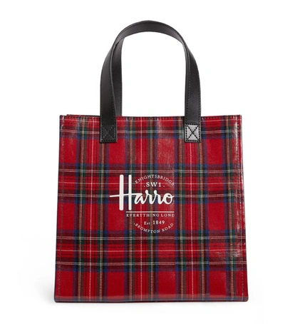 Shop Harrods Small Southbank Royal Stewart Bag In Multi