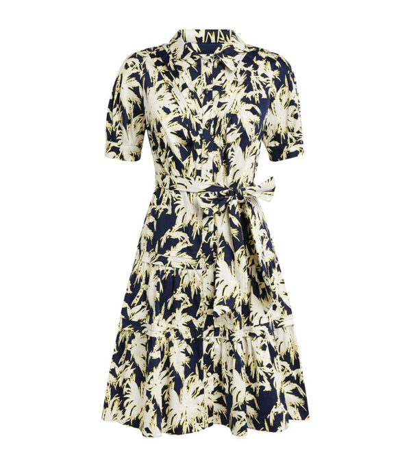 Amber floral cotton dress