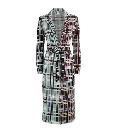 Shop Missoni Check Duster Shirt In Multi