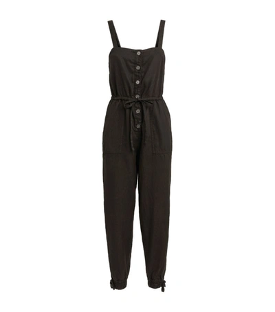 Shop Alice And Olivia Button-up Tiana Jumpsuit In Black