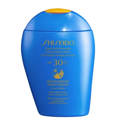 Shop Shiseido Expert Sun Protector Face & Body Lotion Spf 30 (150ml) In Multi