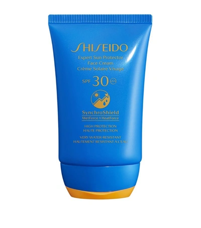 Shop Shiseido Expert Sun Protector Face Cream Spf 30 (50ml) In Multi