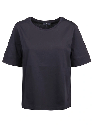 Shop Fay T-shirt In Blu Navy
