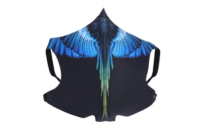 Shop Marcelo Burlon County Of Milan Wings Active Mask In Black