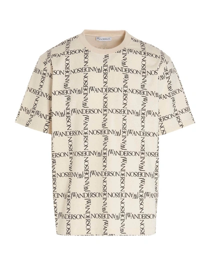 Shop Jw Anderson J.w. Anderson T-shirt In Black & White
