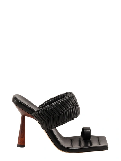 Shop Gia X Rhw Rosie 1 Sandals In Black