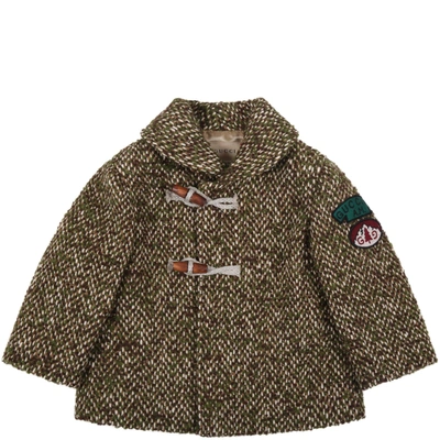 Shop Gucci Green Montgomery For Baby Kids In Multicolor