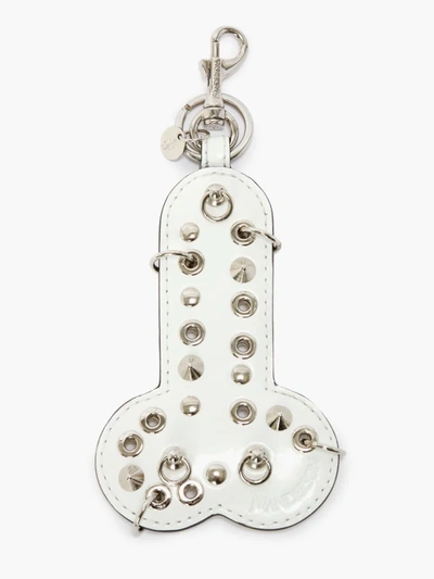 Shop Jw Anderson Tom Of Finland Penis Keyring With Studs In White