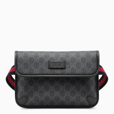 Gucci Gg Supreme Fabric Bumbag In Black | ModeSens