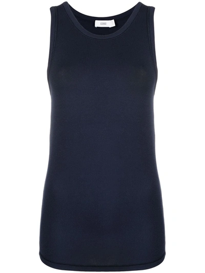 Shop Closed Jersey Tank Top In Blue