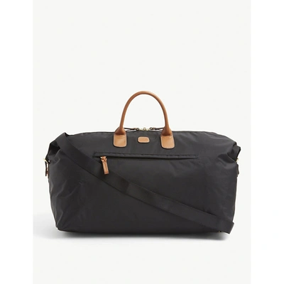 Shop Bric's Brics Black X-travel Large Woven Duffle Bag