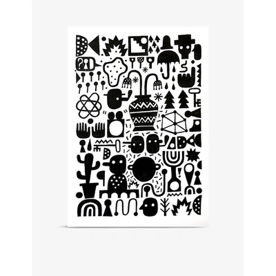 Shop Tap Galleries David Shillinglaw Croutons Floating In Cosmic Soup Screen Print On 300gsm Somerset Paper 70cm X 50cm