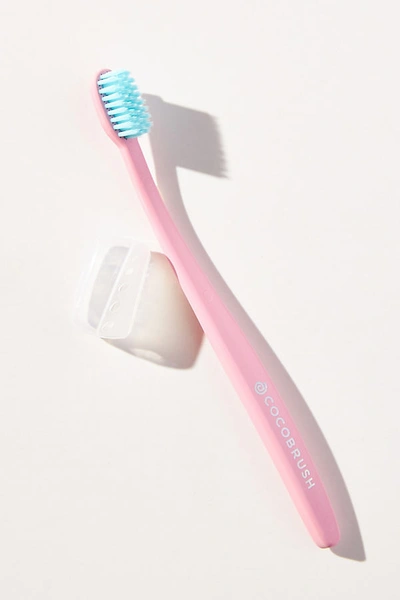 Shop Cocofloss Cocobrush Toothbrush In Pink