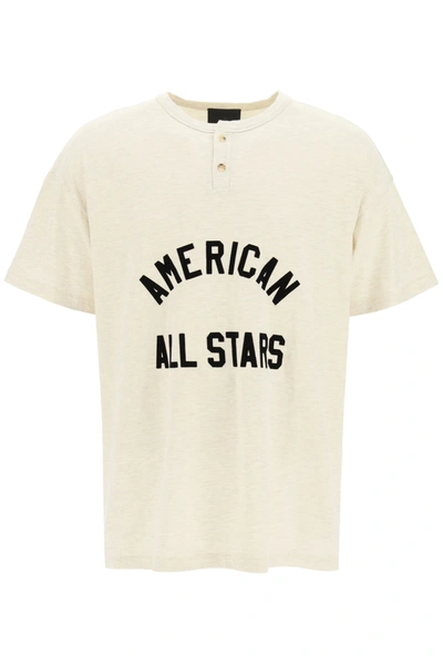 Shop Fear Of God All Star T-shirt In Grey