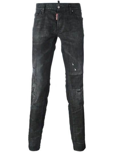 Dsquared2 'clement' Jeans In Schwarz