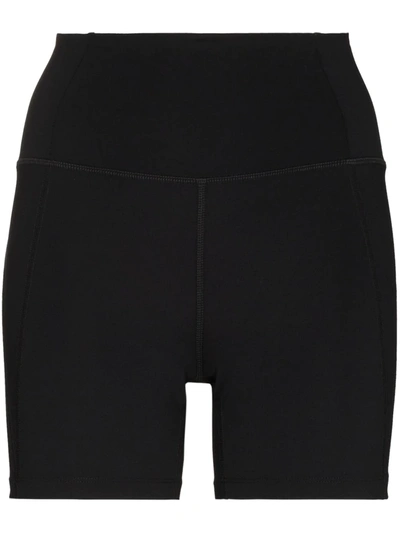 Shop Girlfriend Collective High-rise Running Shorts In Schwarz