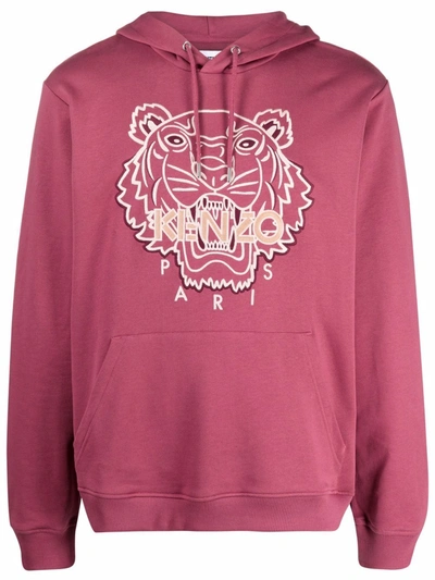 Kenzo burgundy deals tiger sweatshirt