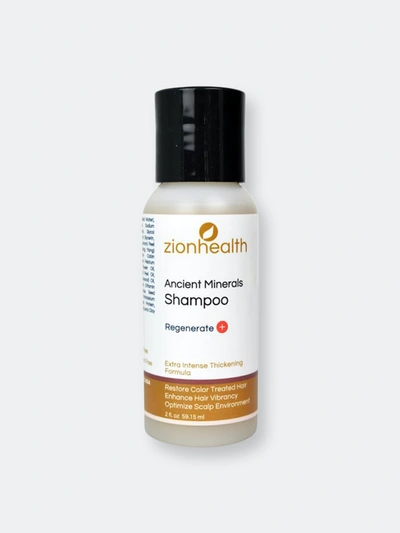 Shop Zion Health Regenerate Plus + Extra Intense Thickening Shampoo 2oz