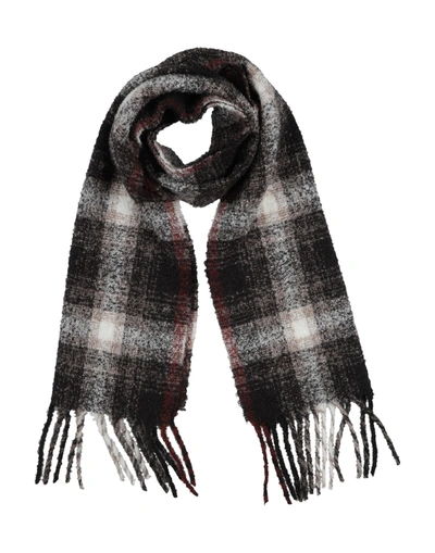 Eleventy Scarves In Dark Brown