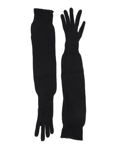 Shop Prada Gloves In Black
