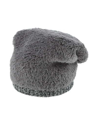 Shop Mauro Grifoni Hats In Grey