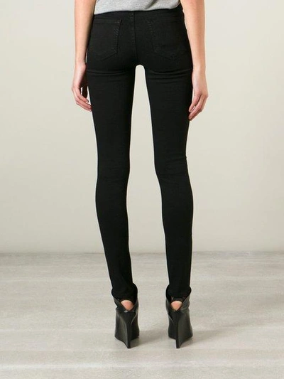 Paige Transcend Hoxton Ultra Skinny Jeans In Black | ModeSens