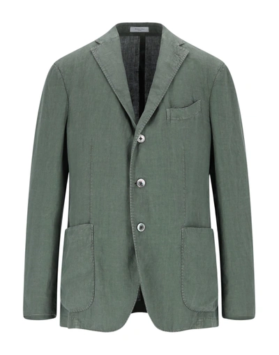 Shop Boglioli Suit Jackets In Green