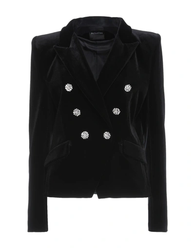 Shop Actualee Suit Jackets In Black