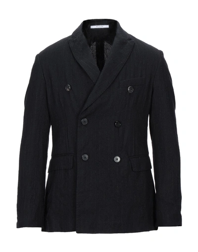 Shop Aglini Suit Jackets In Black