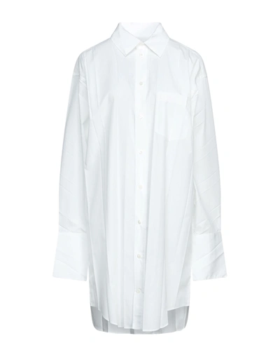 Shop Balenciaga Shirts In White