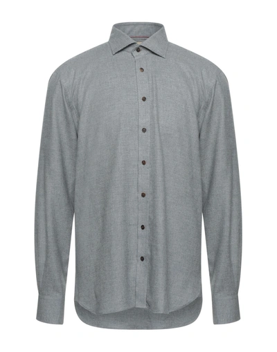 Shop Purdey Shirts In Grey