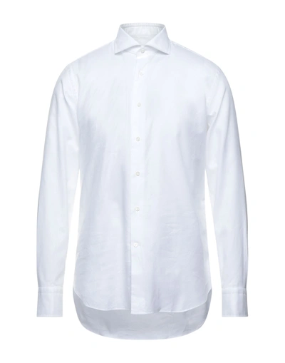 Shop Alessandro Gherardi Shirts In White