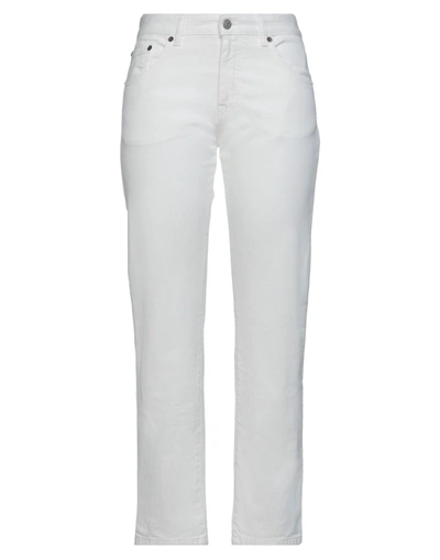 Shop Mm6 Maison Margiela Jeans In White